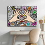 Wallity 70100POP-006 Lienzo Decorativo Multicolor 70 x 100 cm
